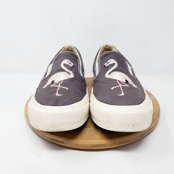 Converse Chuck Taylor 70 Shoes Womens 10 Grey Flamingo Slip On Sneakers - Picture 4 of 15